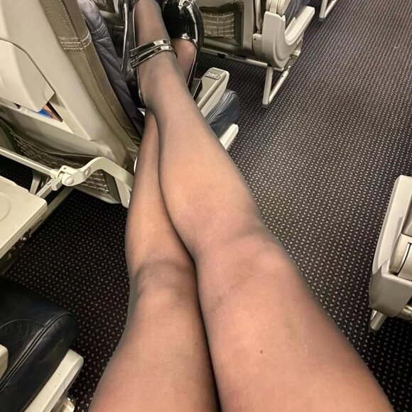 Cabin Crew Flight Attendant Mary Jane Double Strap Heels Size 6 - Picture 1 of 3